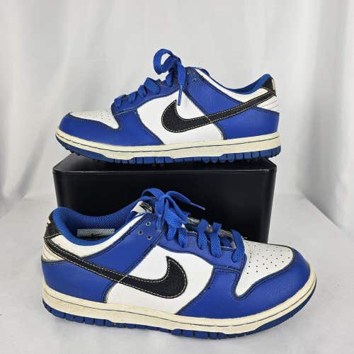 2011 Nike SB Dunk Youth Golf Shoes Royal Blue White Size 6y 484715-101