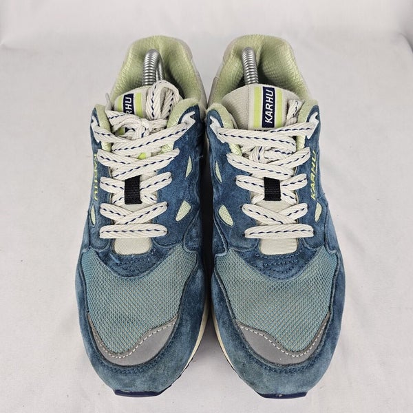 Karhu Legacy 96 Blue Suede Trainers Shoes Mens Size 6, Womens 7