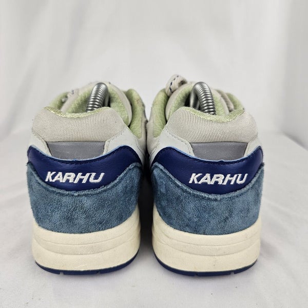 Karhu Legacy 96 Blue Suede Trainers Shoes Mens Size 6, Womens 7