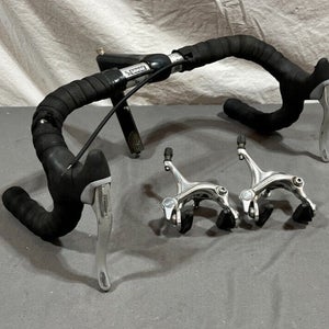 Sakae Modolo Anatomico 41cm Drop Handlebar Quill Stem Shimano RX100 Brakes/Lever
