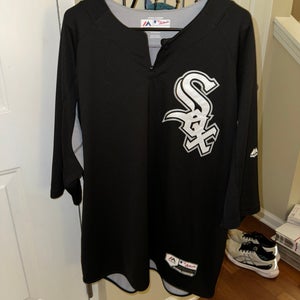 White Sox Black/Grey XXL Majestic Jersey
