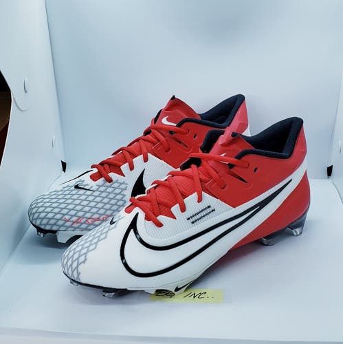 NEW Nike Vapor Edge Elite 360 2 Football Cleats Red White DA5457-616 sz 13