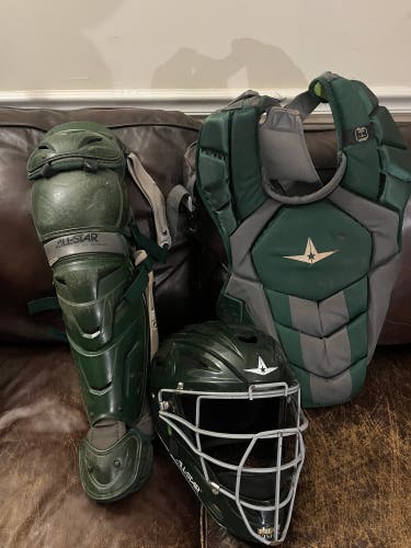 All Star System 7 Axis Catcher's Set