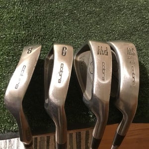 King Cobra Oversize Irons Set (8-9 Irons, PW, GW/SW) Medium Steel Shafts