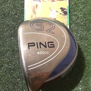 Ping (Left Handed) G2 460cc 10* Driver Regular Graphite Aldila NV 65g Shaft (LH)