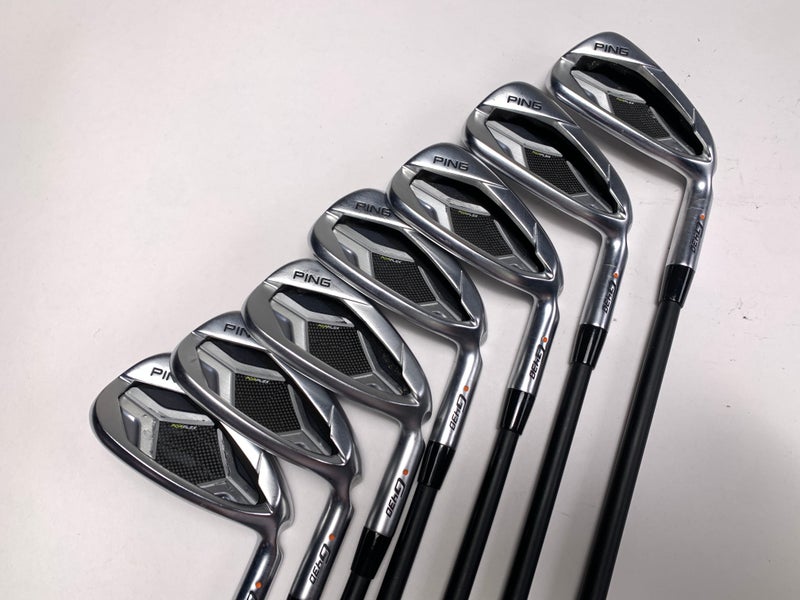Ping G430 Iron Set 6-PW+AW+GW Orange Dot 2* Flat Alta CB AWT Regular RH +1"