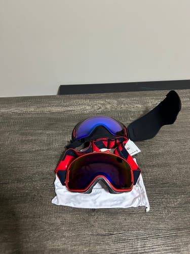 Scott LCG Ski Goggles, Blue Chrome Lens/Illuminator lens