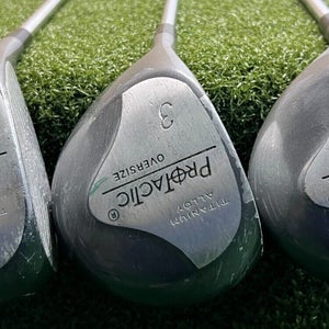 Protactic Oversize Titanium D,3,5 Wood Set / FM Precision Regular Steel / sa6006