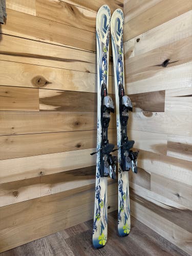 Used All Mountain K2 Lotta Luv Skis With Bindings