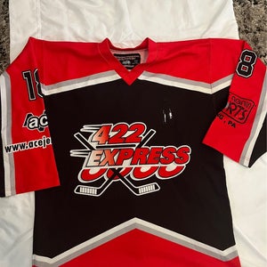 Black And Red Used Men's  Jersey