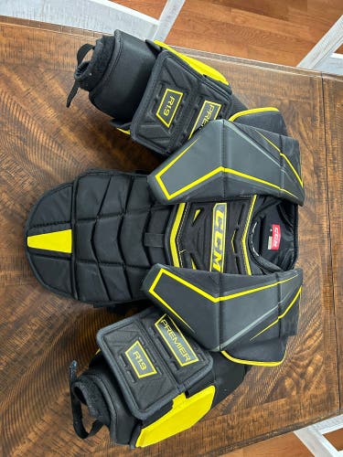 Used Intermediate Small CCM  Premier R1.9 Goalie Chest Protector