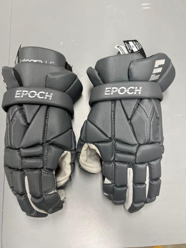 New Epoch Integra LE Lacrosse Gloves 12" Gray