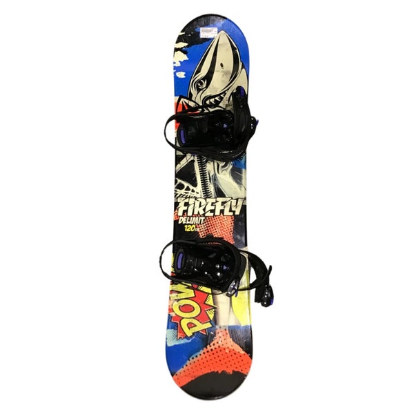 Used Firefly Delimit 120 Cm Boys Snowboard Combo SidelineSwap