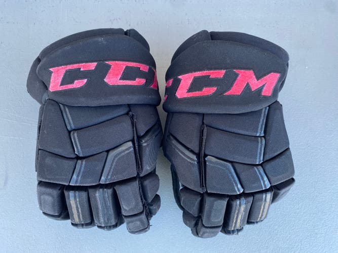 CCM QuickLite HGQL Pro Stock Hockey Gloves 14" Black 5152