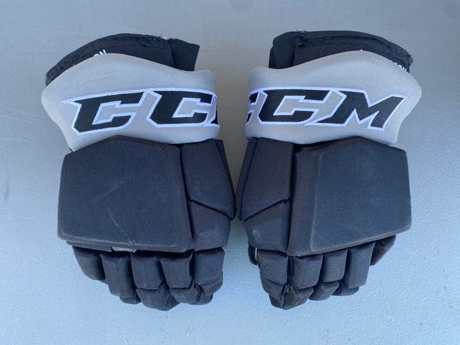 CCM HGTK Tacks Pro Stock Hockey Gloves 14" Black KINGS 5139