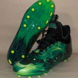 Under Armour Spotlight MC Slime Football Cleats