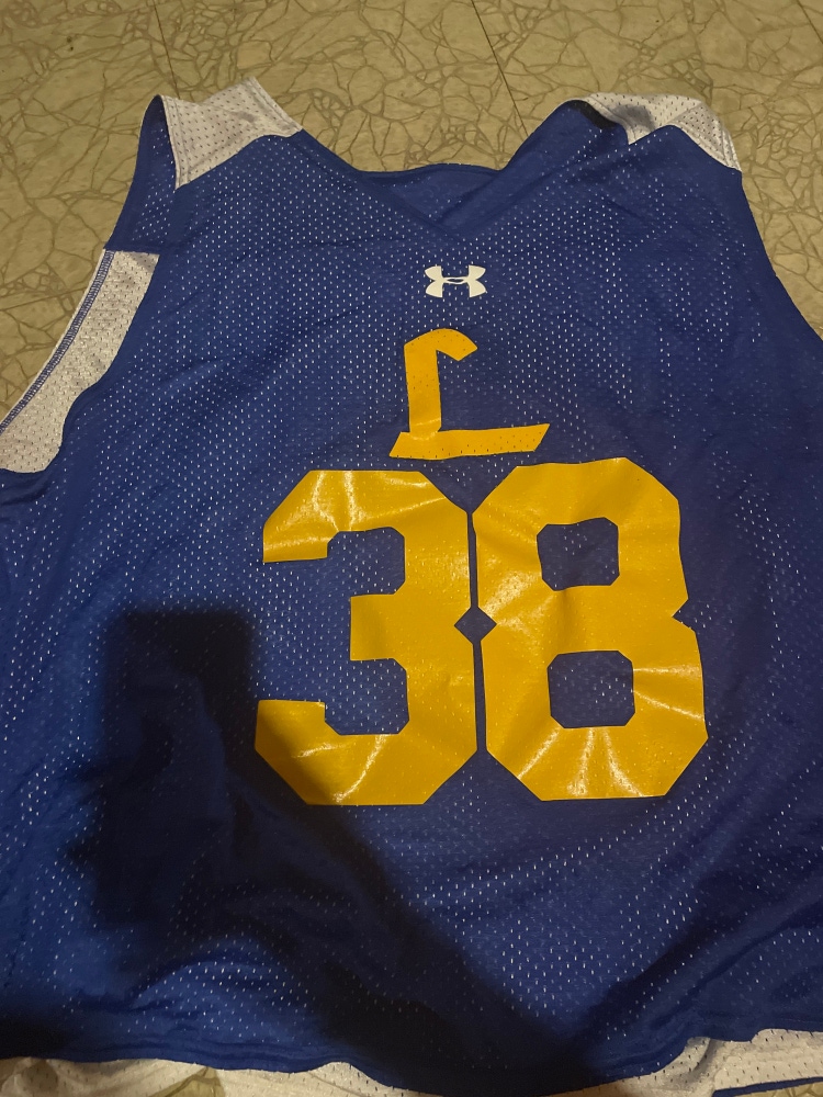 Blue Used Large Under Armour Jersey