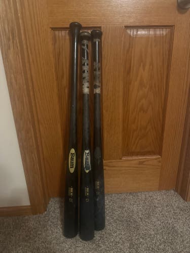 GOLD STOCK AAA-PRO Baum Bats (3 total)