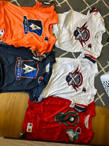 PLL game worn Champion Jerseys (Bomberry & Smith Left) (GOING FAST)