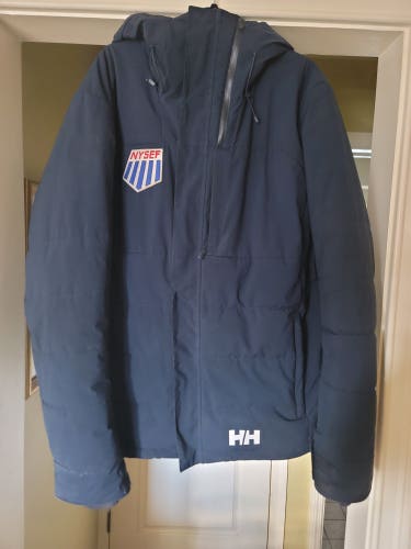 NYSEF - Ski Parka - Blue Used Men's XL Helly Hansen Jacket