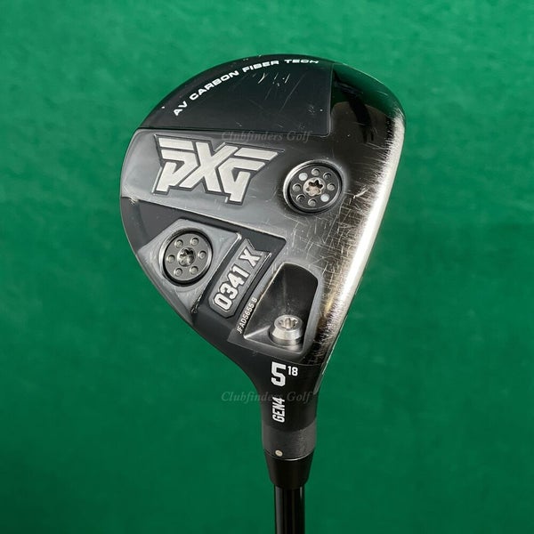 PXG 0341 X GEN4 18° Fairway Wood 5 Tensei AV Series 65 Graphite Stiff W/ HC