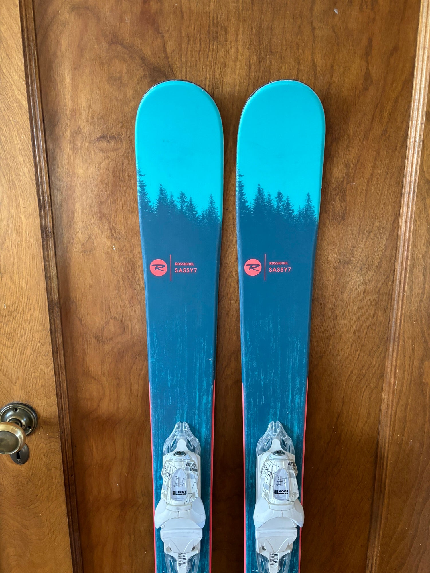 値下げ❗️ROSSIGNOL saffron mini 99cm ビンディング付