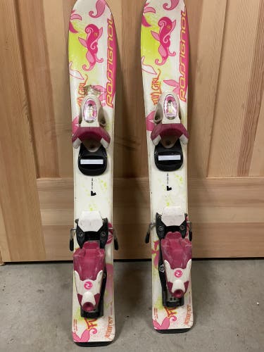 Used 95 cm With Bindings Fun Girl Skis