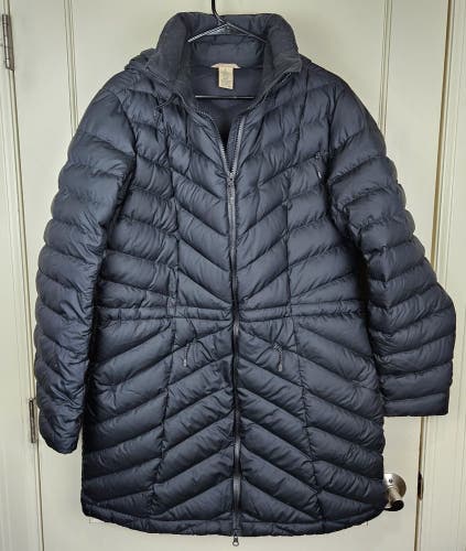 Duluth Trading Cold Reliable Women's Down Puffer Jacket Long Winter Size: L