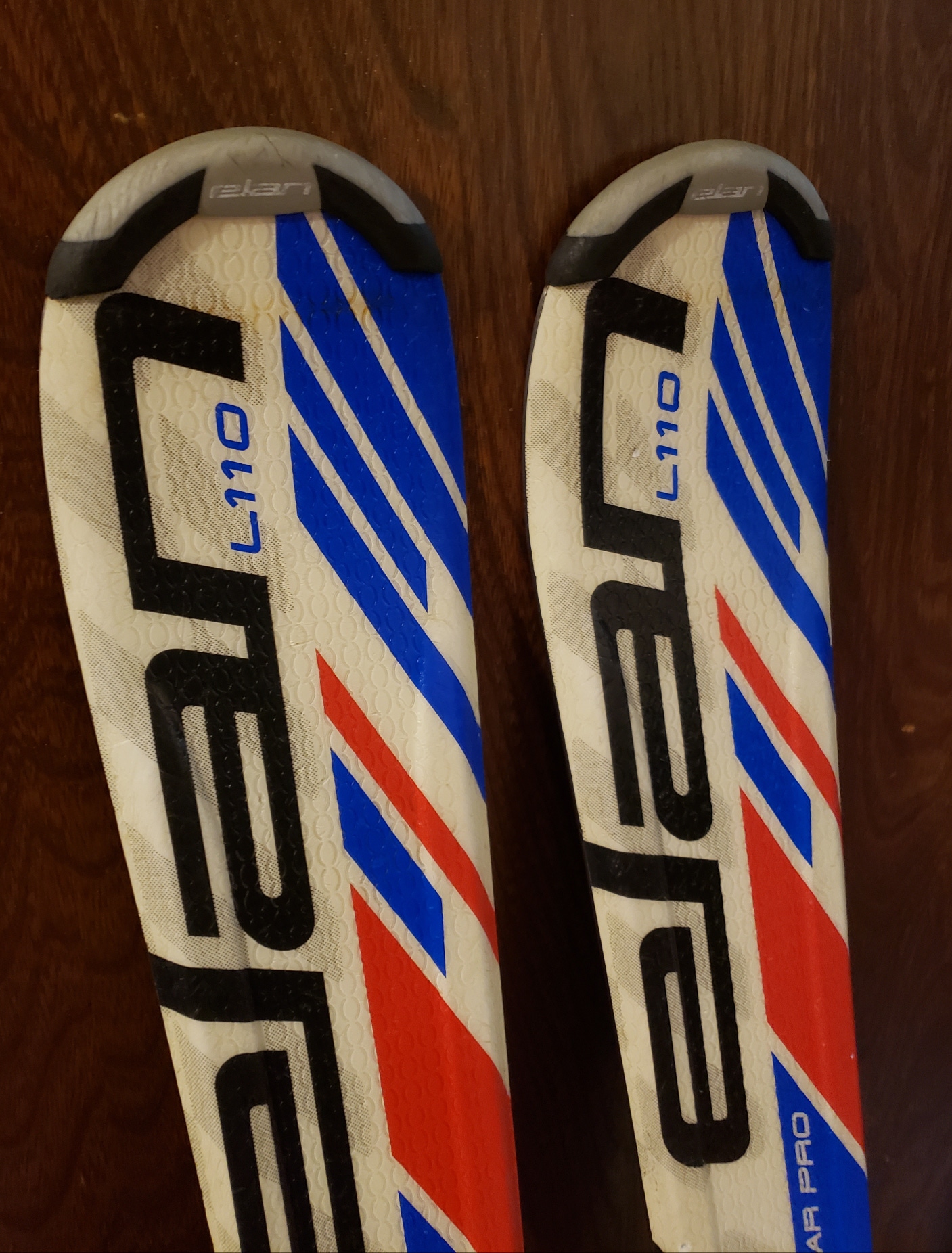 110cm Jr./Kids Skis ELAN EXAR PRO with Jr. ELAN ESP 4.5 Adjustable Bindings *USED* CLEAN