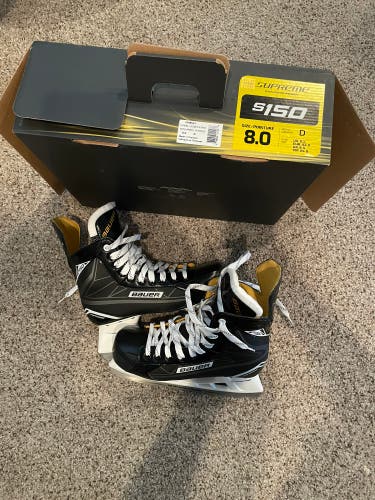 Senior Bauer Regular Width 8 Supreme S150 Hockey Skates