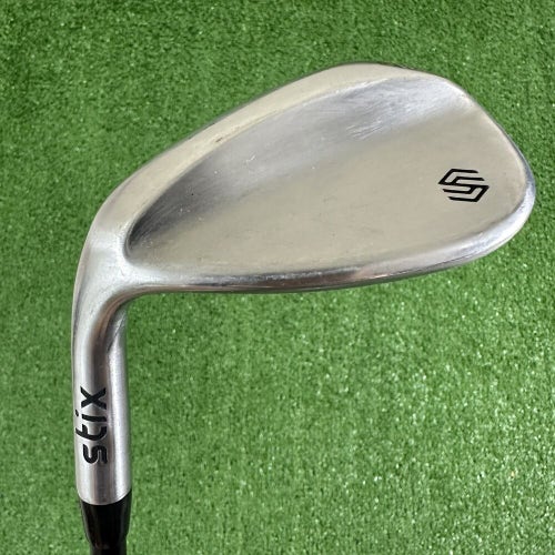 Stix Golf 2022 Milled Face Satin 60 Lob Wedge Graphite Left Handed 35”