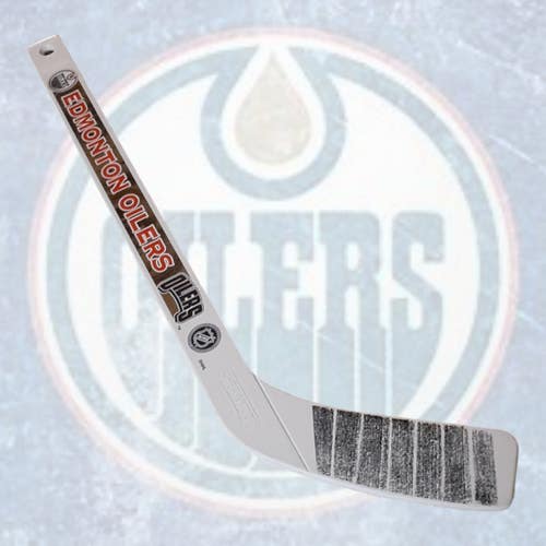 Edmonton Oilers Vintage Sher-Wood Plastic Mini Hockey Stick, NHL Sports Memorabilia