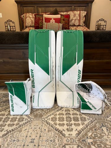 Jake Oettinger Pro Stock Bauer Goalie Set
