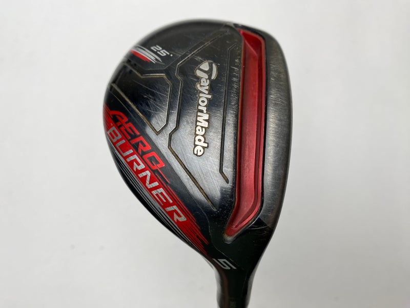 Taylormade Aeroburner Black 5 Hybrid 25* Matrix Speed Rul-Z 70g Regular RH