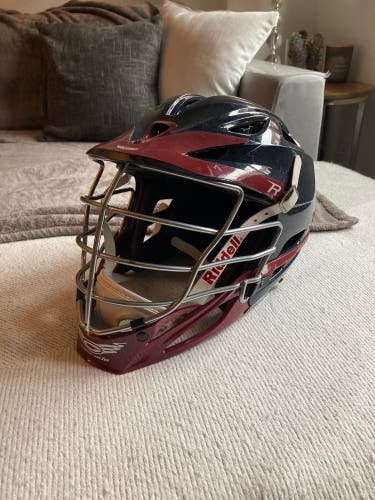 Cascade R Helmet Navy/Maroon