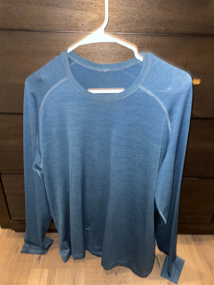 Blue Used Men's Lululemon Shirt