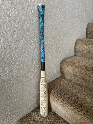 Used BBCOR Certified Warstic (-3) 28 oz 31" Bonesaber Hybrid Bat