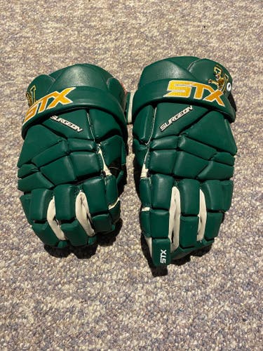 Used STX Surgeon 700 Lacrosse Gloves 12"
