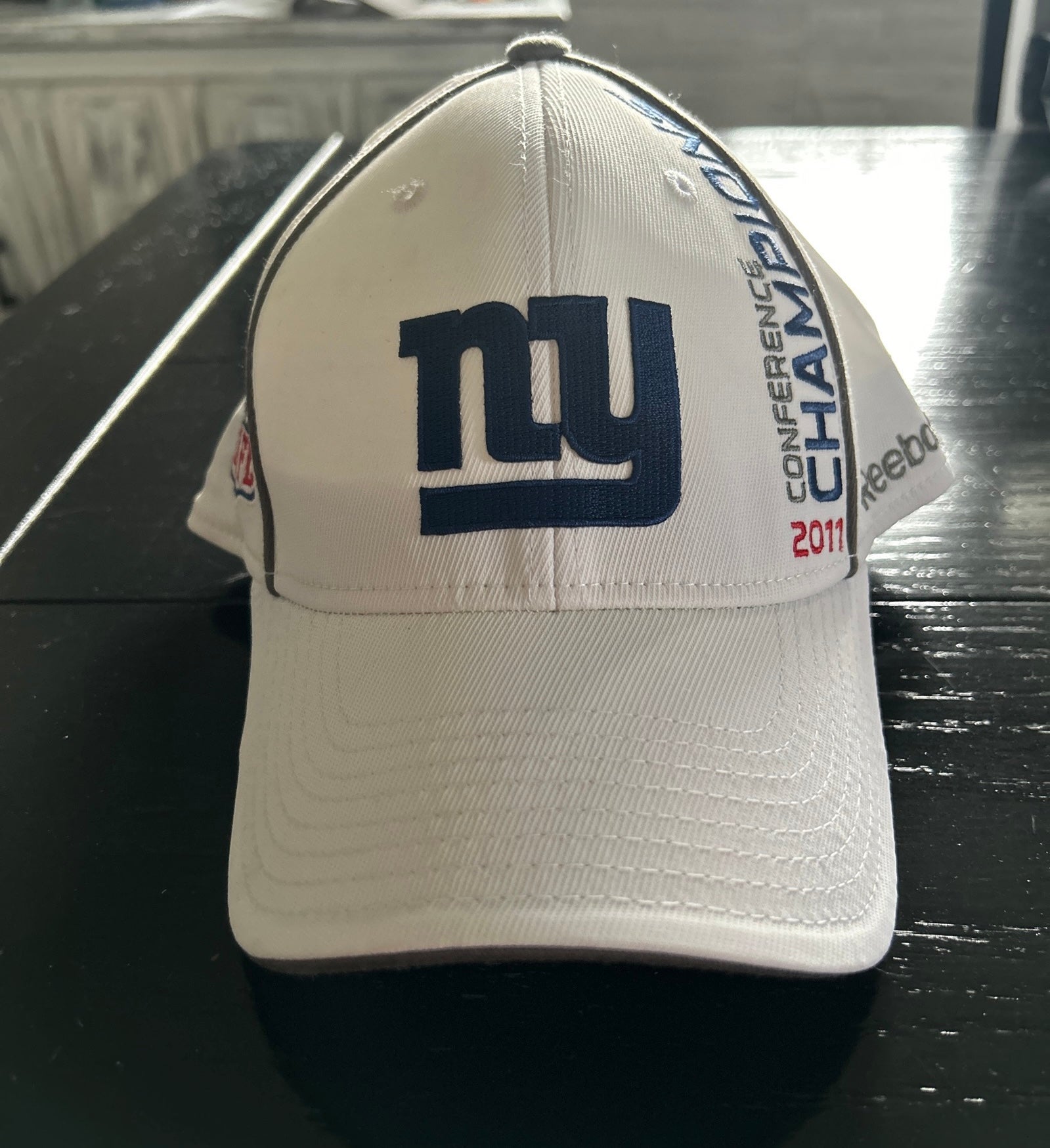 NFL NY Giants Reebok 2011 Championship Hat