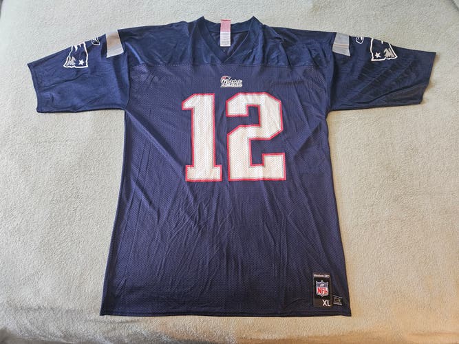XL Patriots 12 Brady jersey