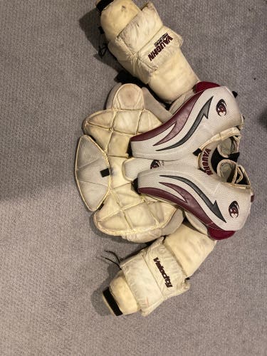 Used Large/Extra Large Vaughn Pro Stock Velocity V4 Goalie Chest Protector
