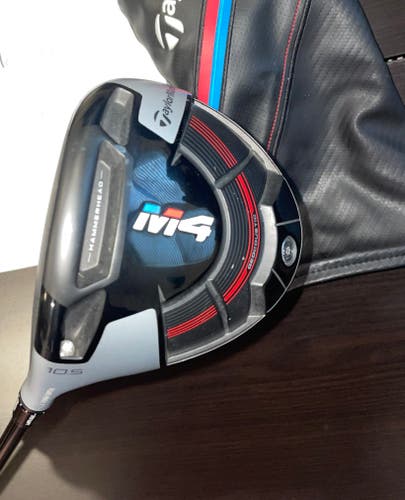 Men's Used TaylorMade Left Hand M4 Driver Regular Flex 10.5 Loft