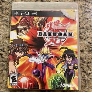 Bakugan Battle Brawlers (Sony PlayStation 3, 2009) + Defenders of the Core disc
