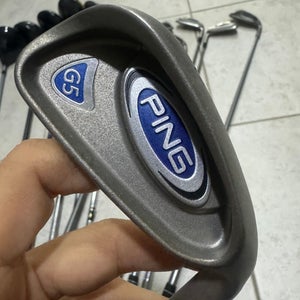 Ping G5 Iron 6 In RH Silver dot  demo unit  Graphite shaft regular flex