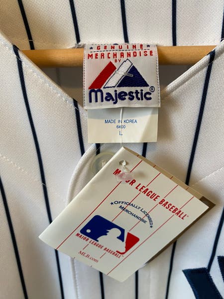 極美品Majestic MLB NY SUBWAY SERIES Jersey白 $_12.JPG?set_id=880000500F