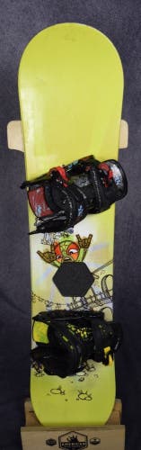RIDE LOWRIDE SNOWBOARD SIZE 115 CM WITH ROSSIGNOL NEW SMALL BINDINGS