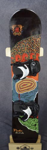 MATRIX VOODOO SNOWBOARD SIZE  120 CM WITH NEW CHANRICH SMALL BINDINGS
