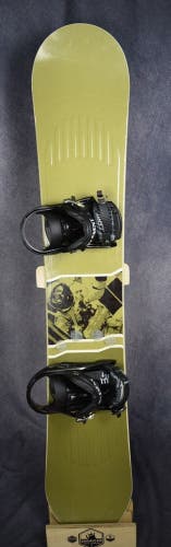 SIMS SNOWBOARD SIZE 163 CM WITH NEW ELEMENT LARGE BINDINGS