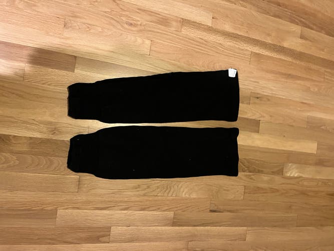 Pear Sox Knit Hockey Socks - Black - Senior NEVER WORN