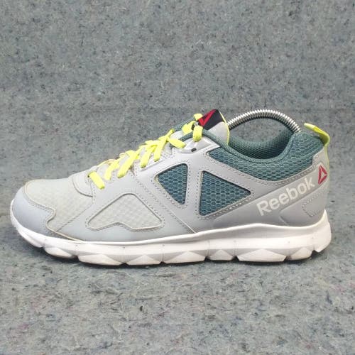 Reebok Womens Running Shoes Size 9 AthleticSneakers Gray Yellow BD1715